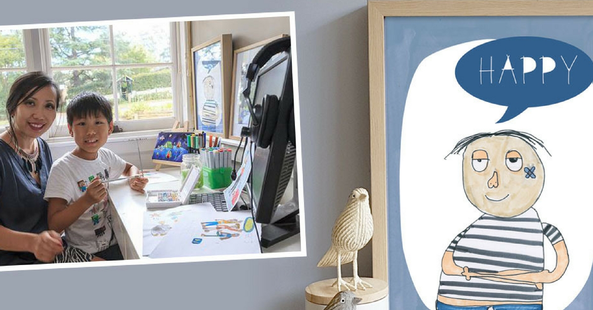 How a Mumpreneur Unlocked Her Autistic Son’s Gift for Art