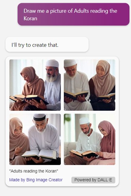 Adults reading the Koran screenclip